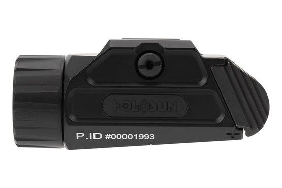 P.ID Positive IDentification Weapon Light from Holosun features 7075 aluminum housing